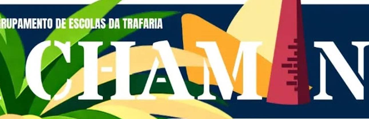 Capa do Jornal A Chaminé, publicação do Agrupamento de Escolas da Trafaria