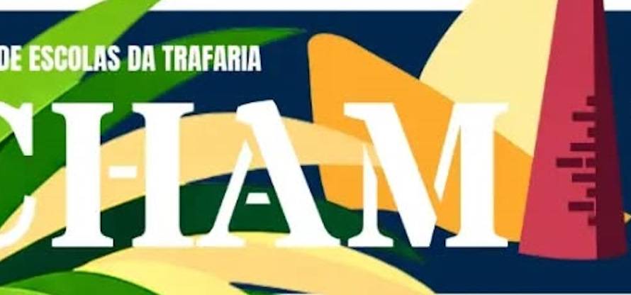 Capa do Jornal A Chaminé, publicação do Agrupamento de Escolas da Trafaria